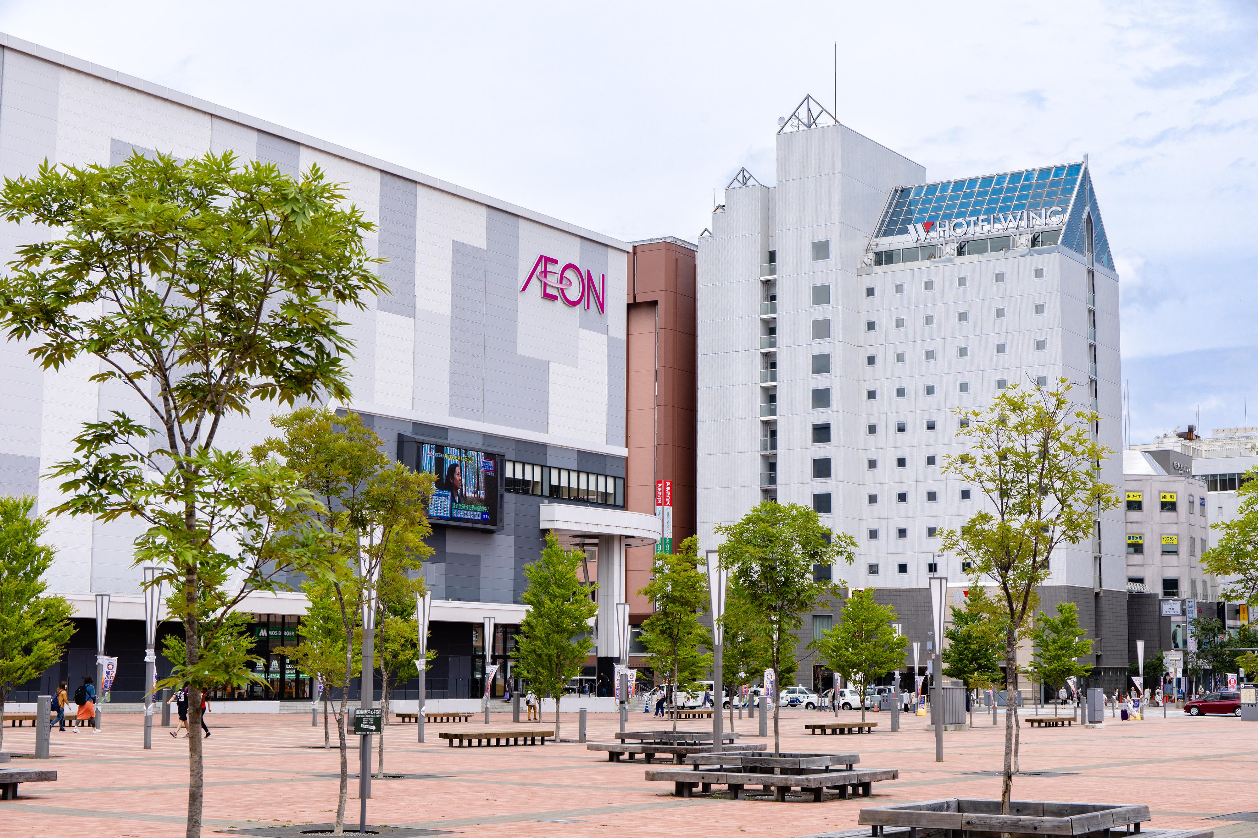 Hotel Wing International Asahikawa Ekimae Bagian luar foto